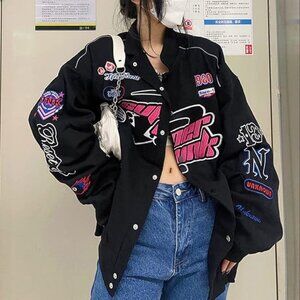 Baseball varsity oversized  jacket